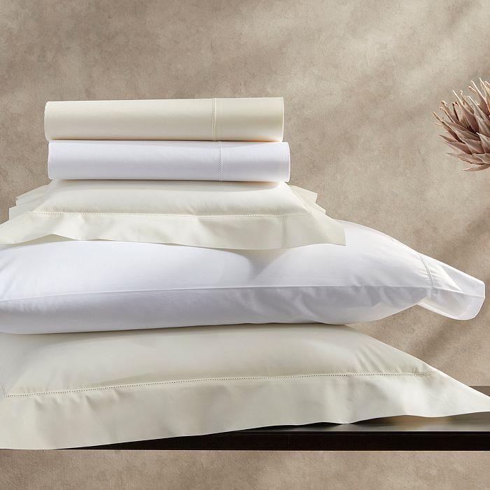 Matouk Positano Wrinkle-Free Fitted Sheet, Twin XL
