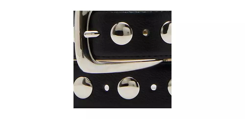 Steve Madden Women's Studded Faux-Leather Belt 4