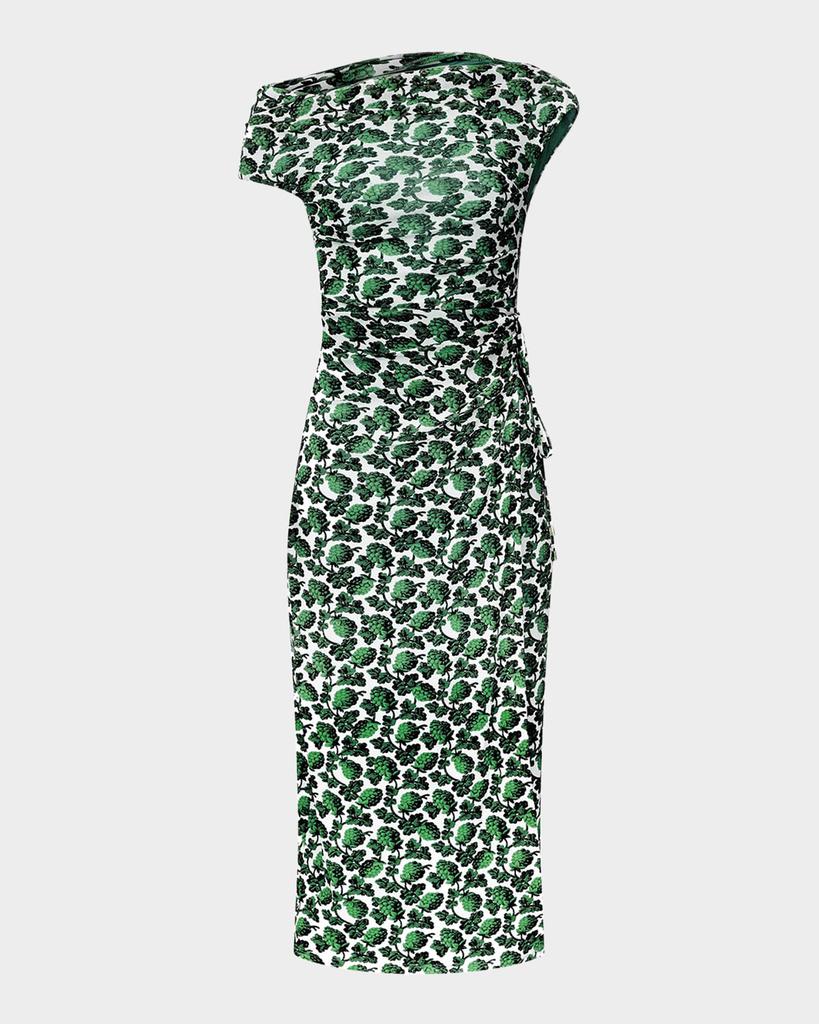 Diane von Furstenberg Wittrock Fruit-Print Bodycon Midi Dress