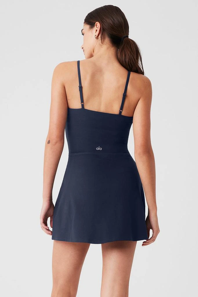 Alo Alosoft Courtside Tennis Dress - Navy 2
