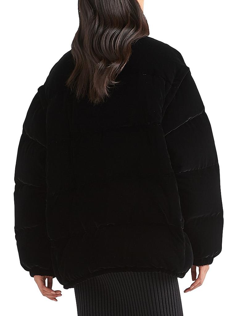 Shop Convertible Velvet Down Jacket on Sale at BeyondStyle