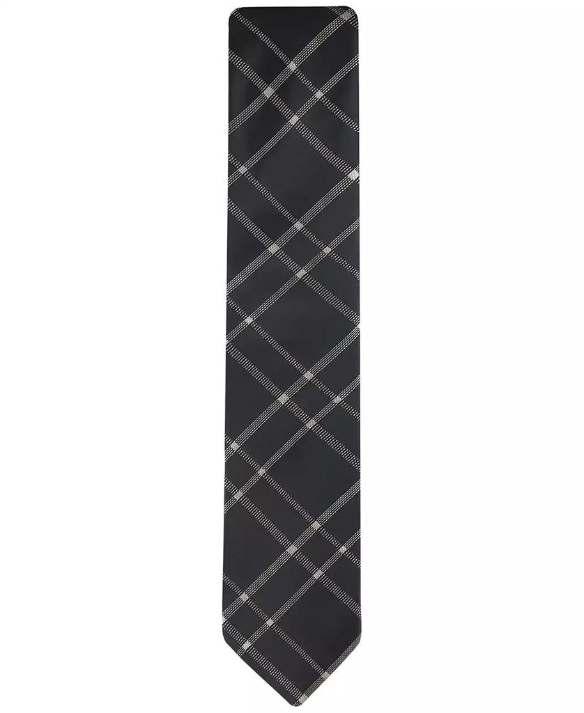 Calvin Klein Men's Stitch Plaid Tie