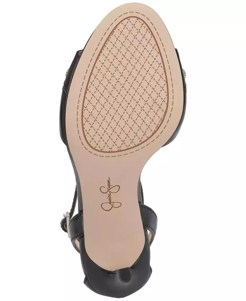 Jessica Simpson Women's Juminee Two-Piece Stiletto Sandals 5