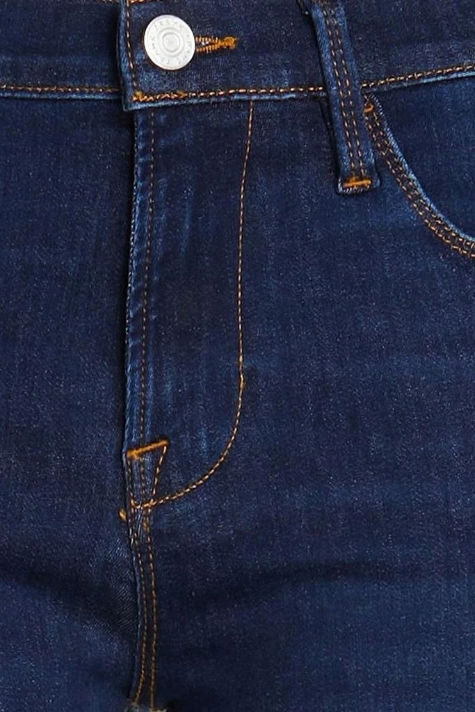 FRAME Le High Straight cropped high-rise straight-leg jeans 4