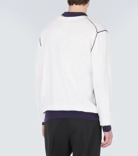 Dolce 
Gabbana Silk polo sweater 4