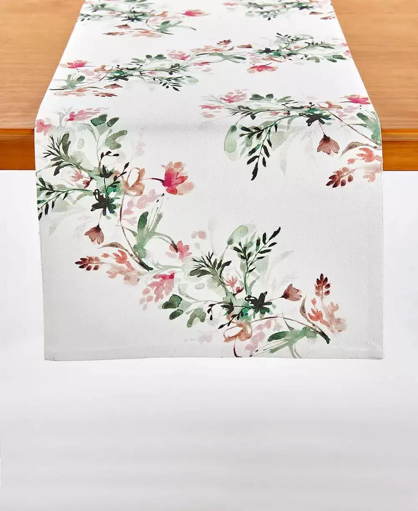Tableau Paradise Floral Printed Table Runner, 72" x 14"
