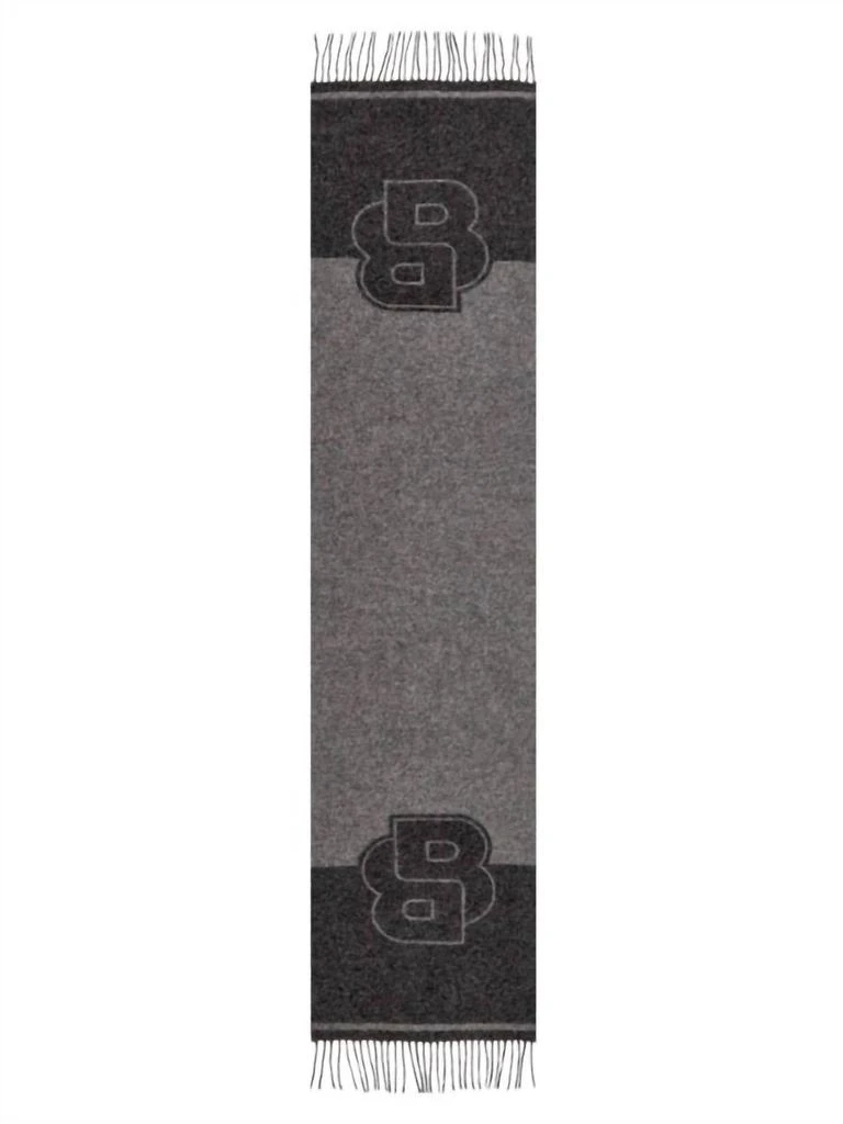 Hugo Boss Men's Rikard Scarf In Medium Grey 1