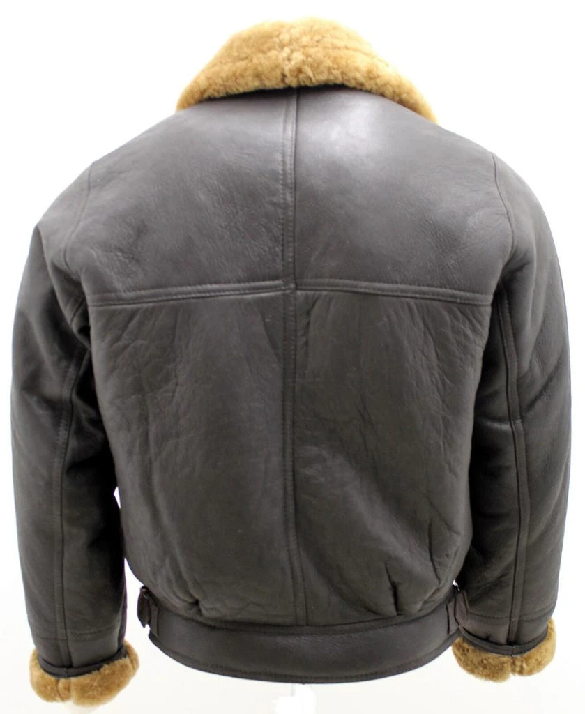 Infinity Leather Mens Sheepskin Leather WW2 Bomber Jacket-Tucson 5
