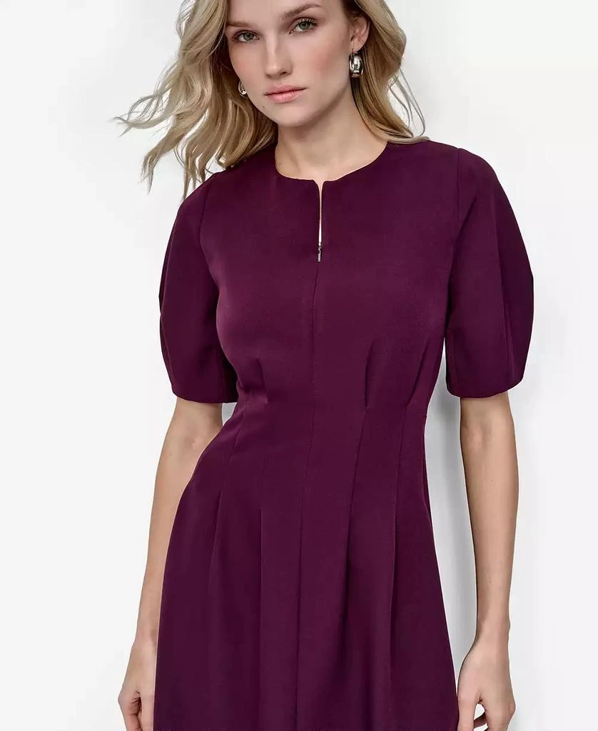 Women's Short Sleeve Crew Neck Fit & Flare Dress  On Sale Now with Up to  71% Off | Discover Exclusive Deals & Savings at BeyondStyle  Authentic  DKNY dress|women's fashion|dresses with