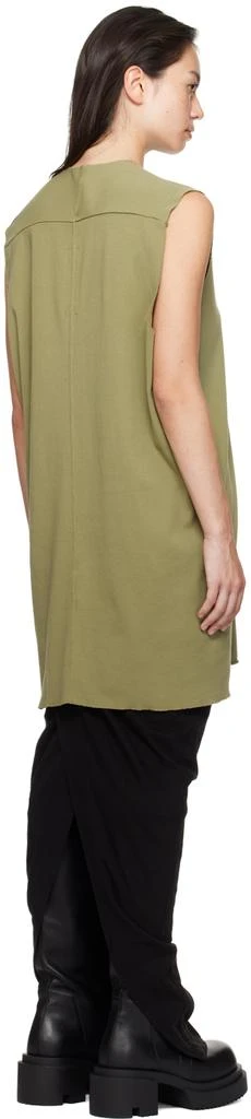 Rick Owens Khaki Luxor SL Tank Top 3