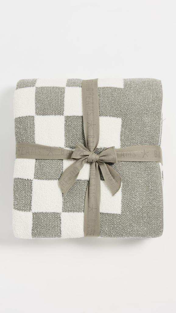 Barefoot Dreams CozyChic Cotton Checkered Throw