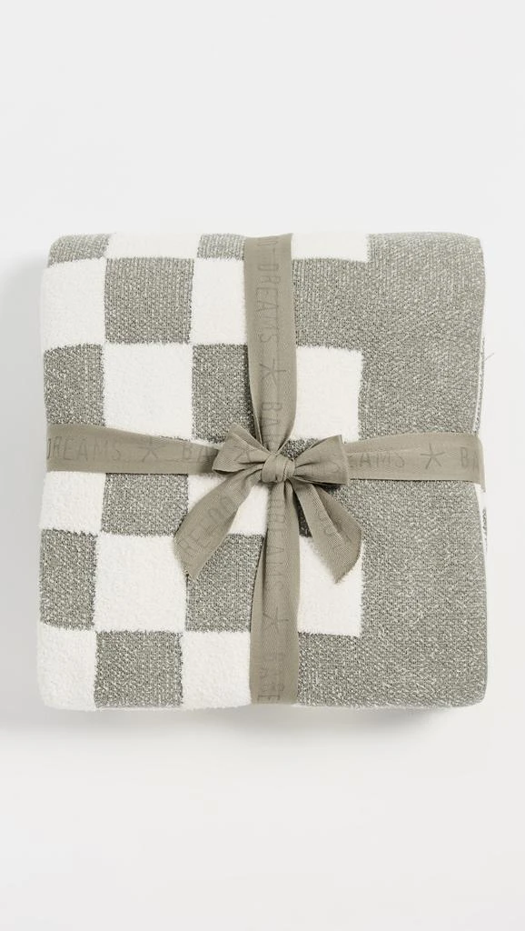 Barefoot Dreams CozyChic Cotton Checkered Throw 1