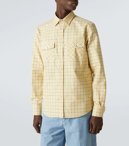 Valentino Checked cotton shirt 3