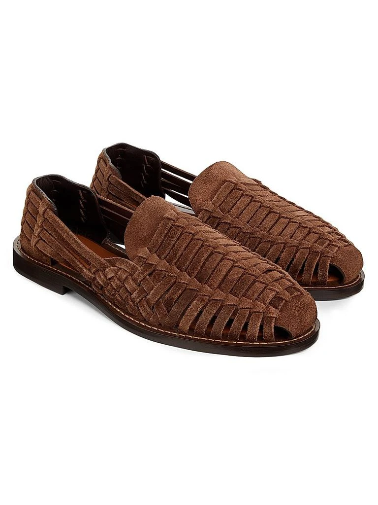 Brunello Cucinelli Woven Leather Sandals 2