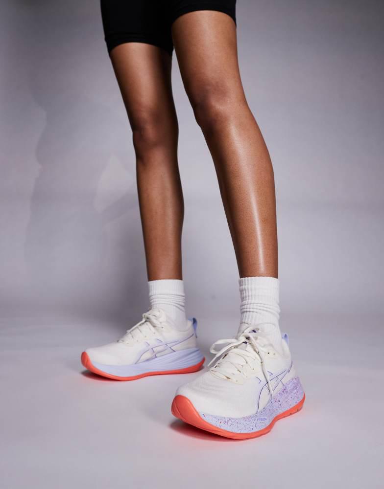 Asics Asics Gel-Cumulus 27 Tokyo running trainers in off white and