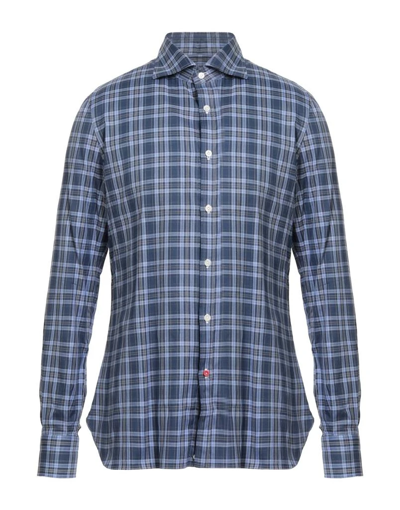 Isaia Checked shirt 1
