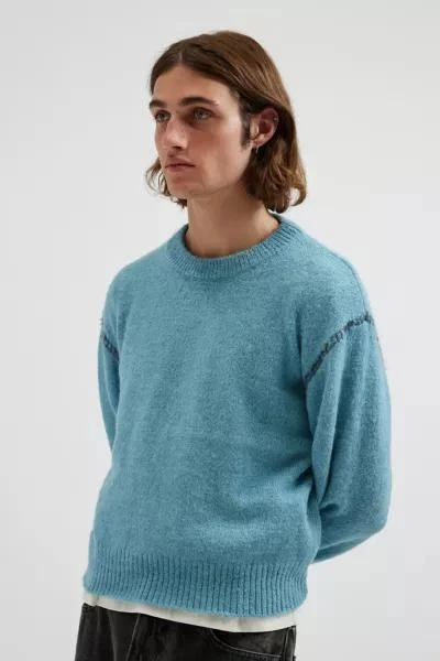 Urban Outfitters UO Hudson Shrunken Crew Neck Sweater 1