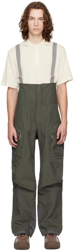 Houdini Khaki Rollercoaster Bib Pants 1