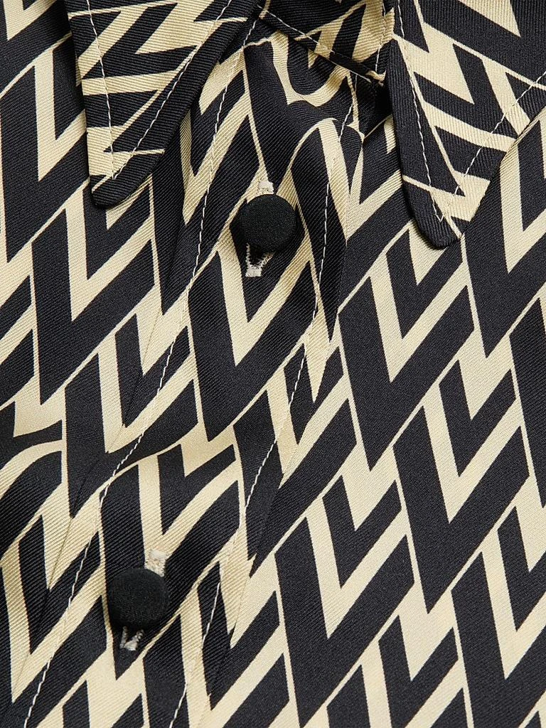 Valentino Toute La V Twill Shirt 7