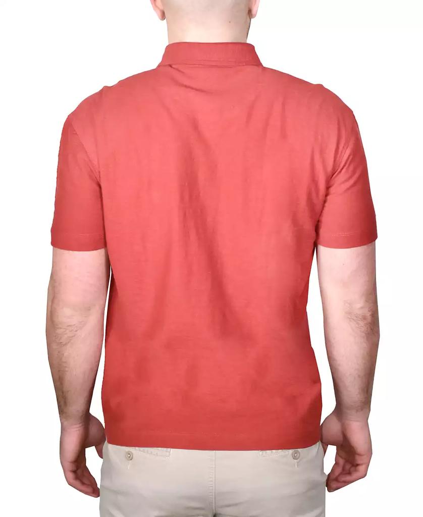Vintage 1946 Men's Garment-Dyed Slub Knit Polo
