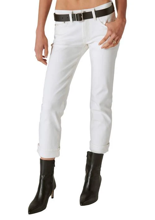 Lucky Brand Brand Womens Mid Rise Cropped Cuffed Jeans 1
