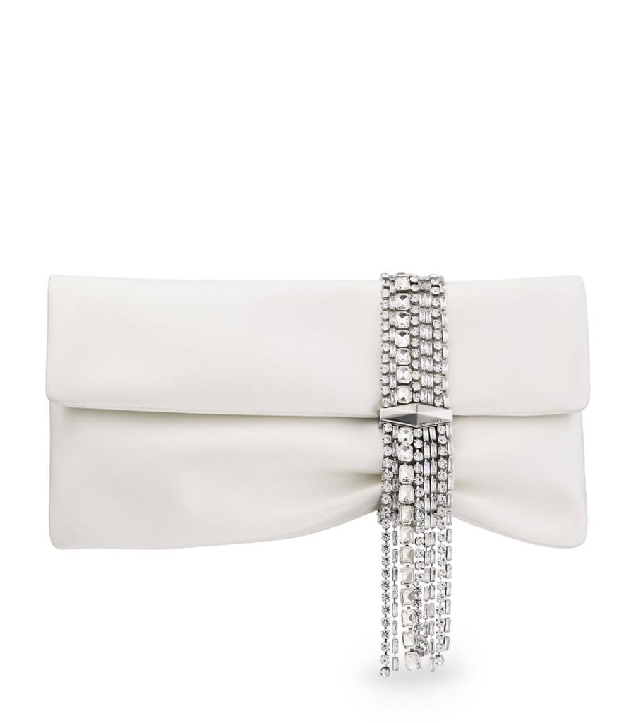 Jimmy Choo Zandra Satin Clutch Bag