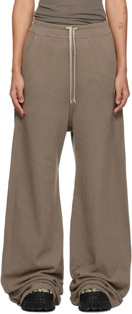 Rick Owens Moncler + Rick Owens Gray Belas Lounge Pants 1