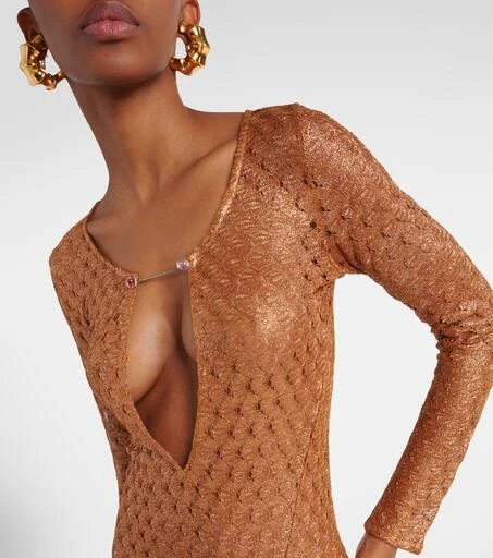 Missoni Mare Lamé beach dress 4