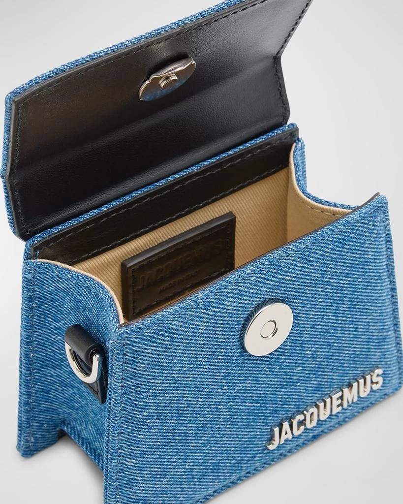 Jacquemus Le Chiquito Denim Top-Handle Bag 4