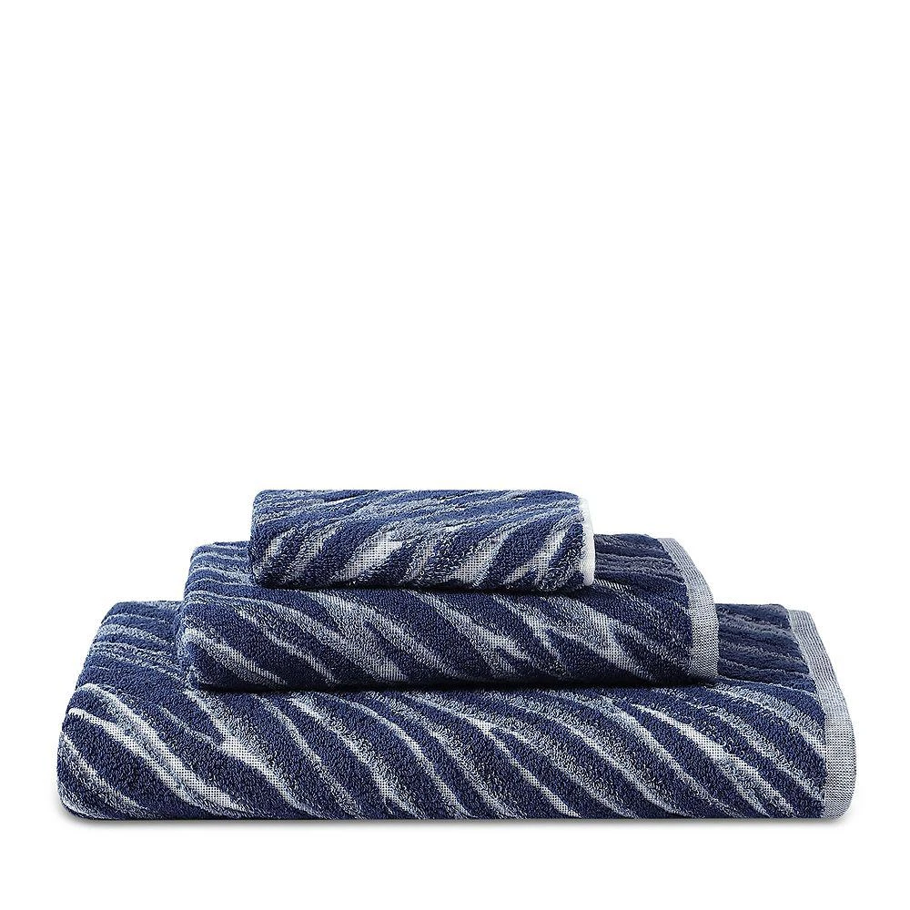 Uchino Shibori Indigo Bath Towel 2