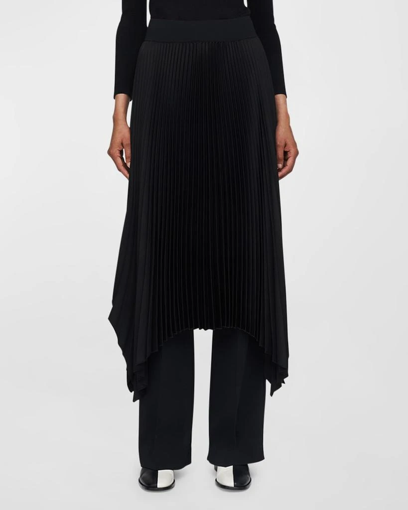Joseph Ade Pleated Handkerchief Midi Skirt 2