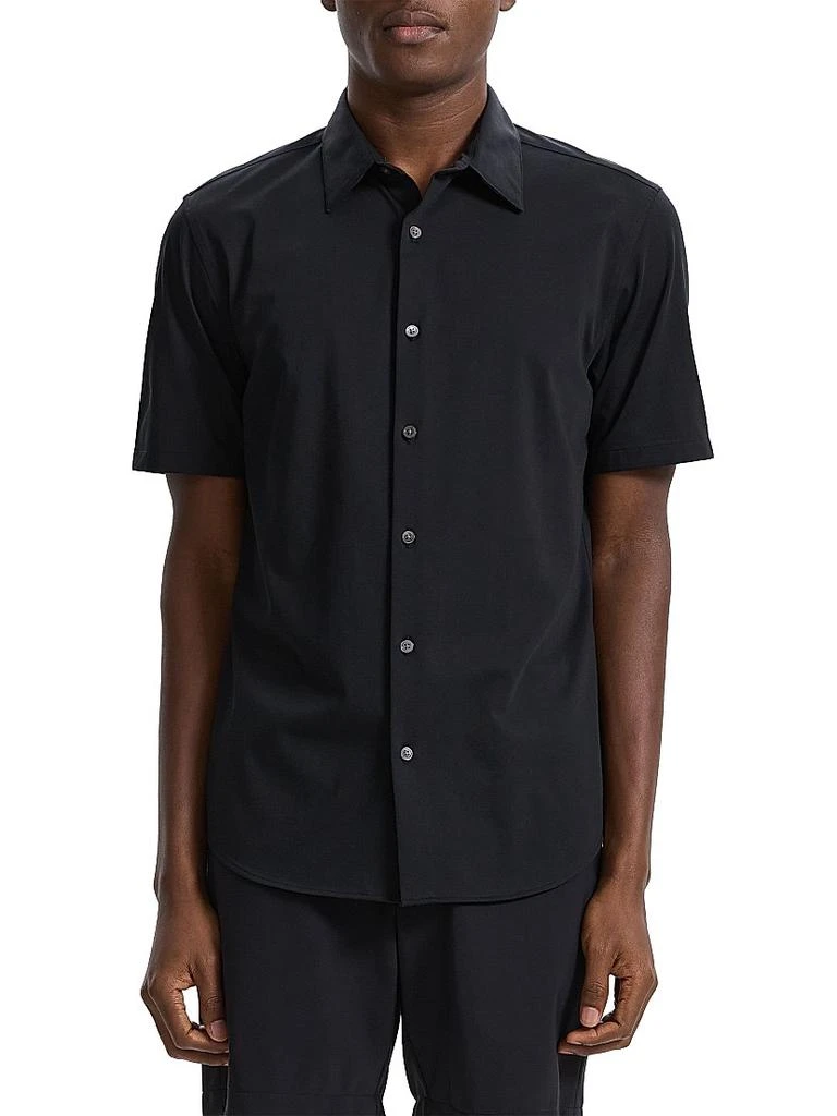 Theory Irving Cotton-Blend Shirt 3