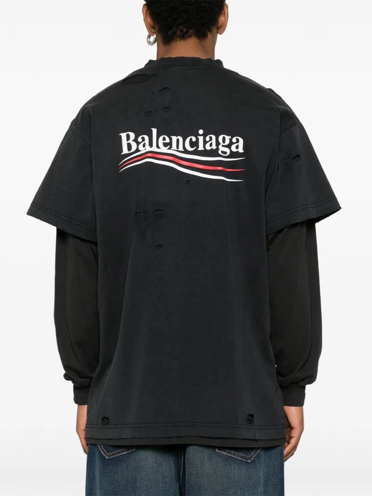 Balenciaga BALENCIAGA - Political Campaign Cotton T-shirt 2