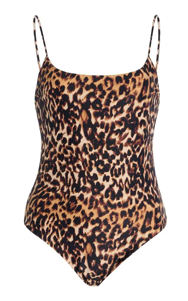 JUILLET SWIMWEAR JUILLET SWIMWEAR Imey Leopard-Print One-Piece Swimsuit - Moda Operandi