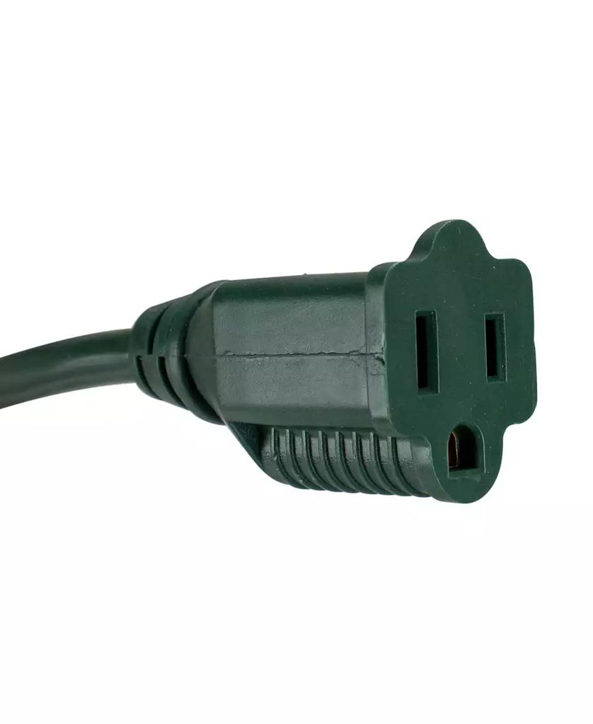 Northlight 12' 3-Prong Outdoor Commercial Extension Power Cord with Outlet Block