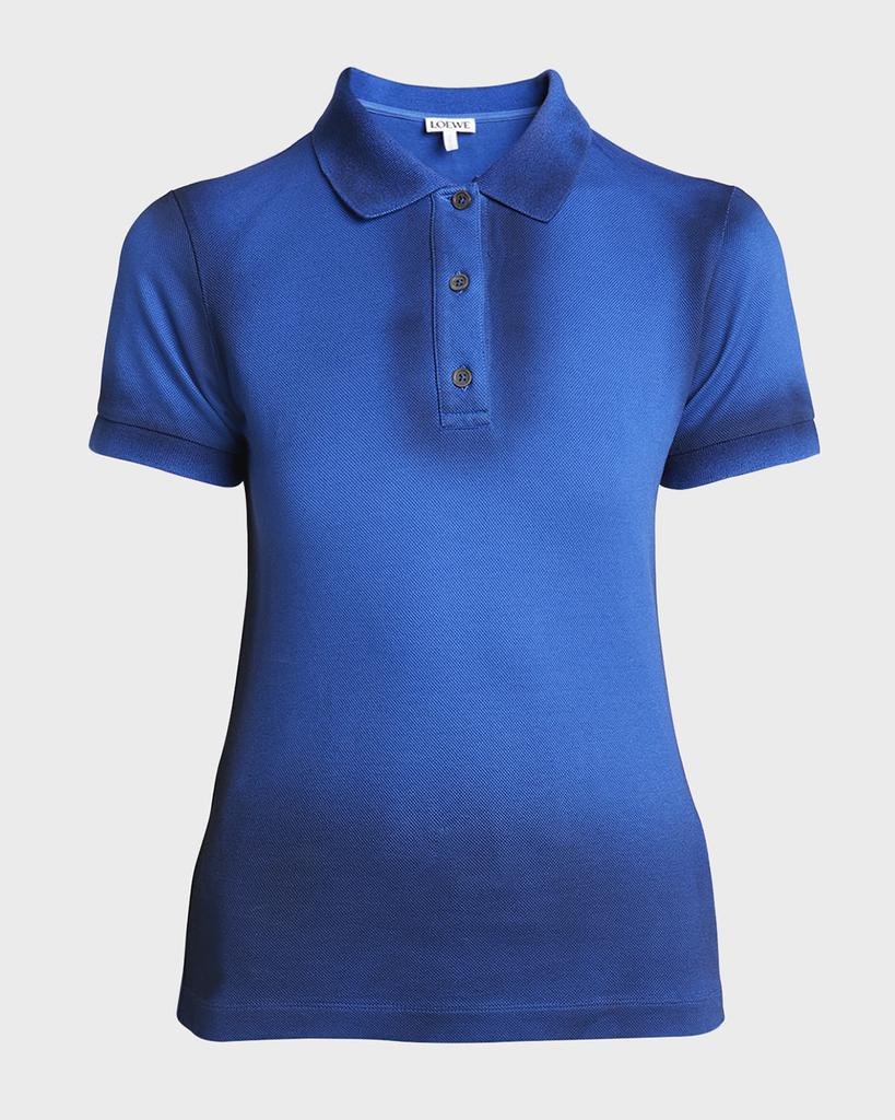 Loewe Spray-Paint Short-Sleeve Polo Shirt