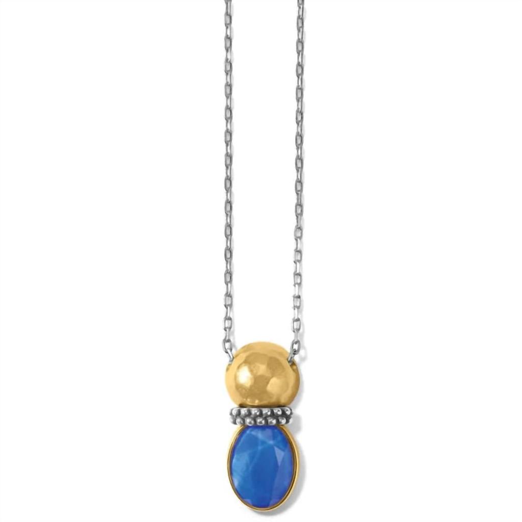 Brighton Women's Venus Necklace In Blue/gold