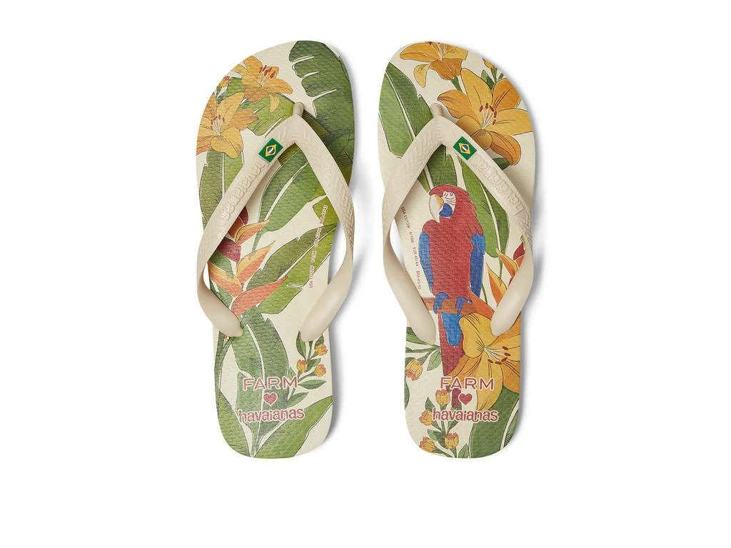 Havaianas Farm Parrot & Floral Flip-Flops 1