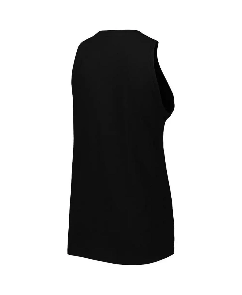 NIKE Women's Black Brazil National Team Lockup Tomboy Performance Tank Top 3