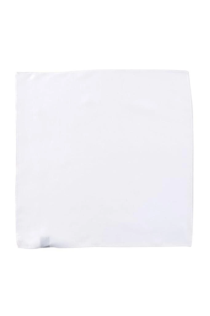 Nordstrom Solid Silk Blend Pocket Square 2