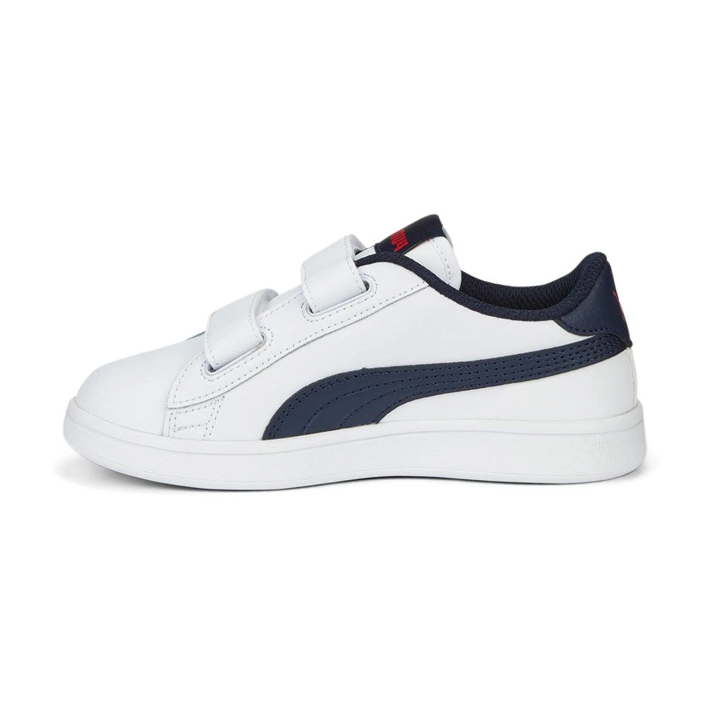 Puma Smash V2 Leather Slip On Sneakers (Little Kid) 3