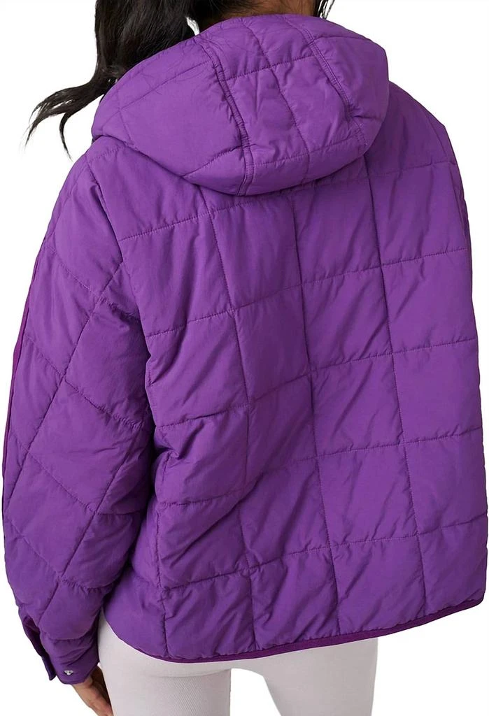 Free People Pippa Packable Pullover Puffer In Vivid Violet 3