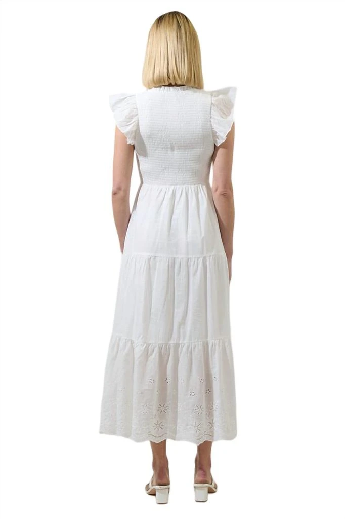 Sugarlips Sugarlips - Aleah Sunfire Tiered Midi Dress 2