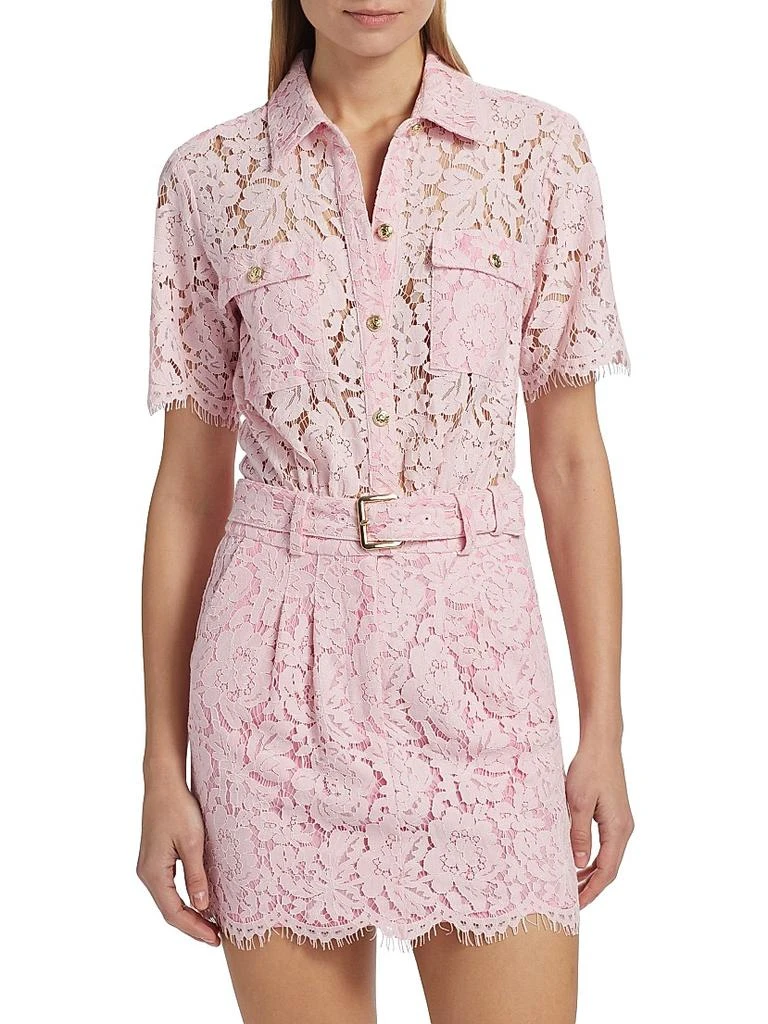 Morgana Lace Dress In Pink | Generation Love 6 / Sugar Pink