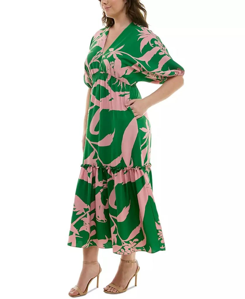 Taylor Plus Size Printed Summer Maxi Dress 2