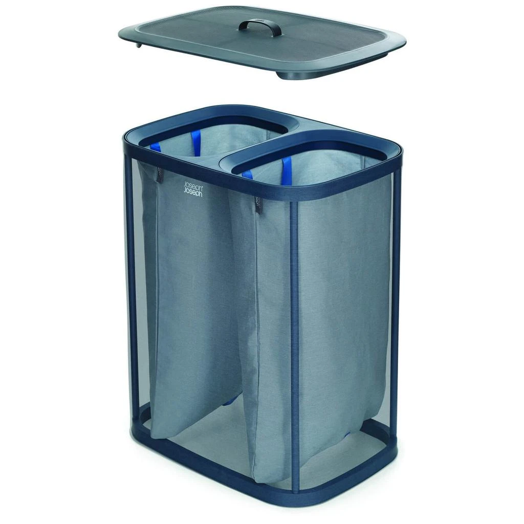 Joseph Joseph Joseph Joseph Tota 90-Litre Laundry Separation Basket - Carbon Black 2