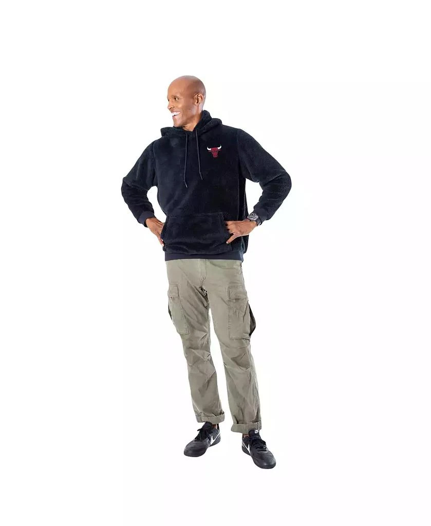 Jill Martin Men
s and Women
s The Best Hoodie in the World Black Chicago Bulls Oversized Lounge Pullover Hoodie