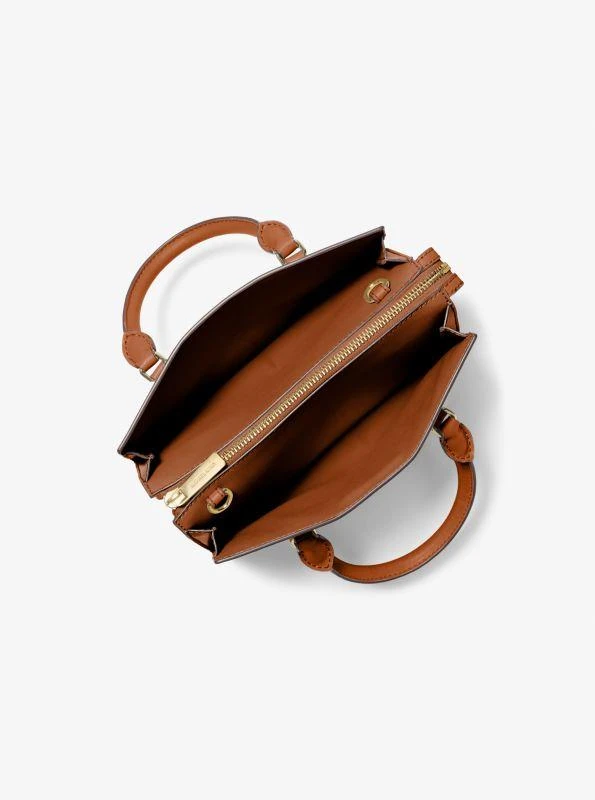 Michael Kors Sheila Small Signature Logo Satchel 4