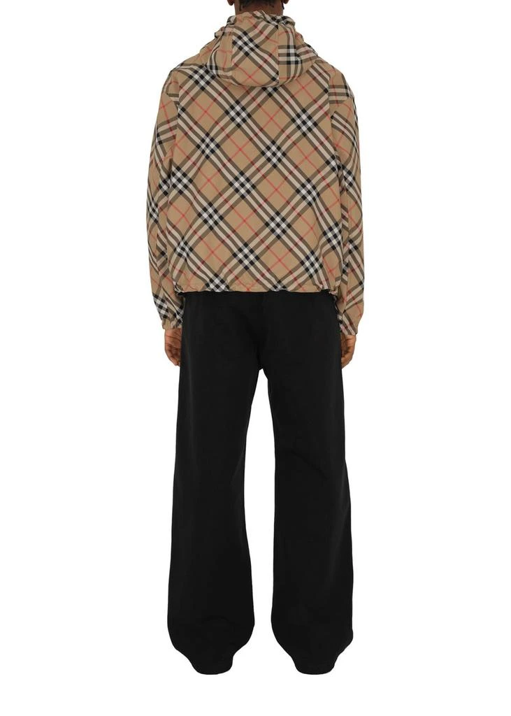 Burberry Reversible check hooded jacket 3