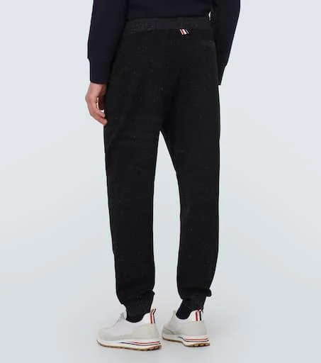 Thom Browne 4-Bar cotton and silk sweatpants 4